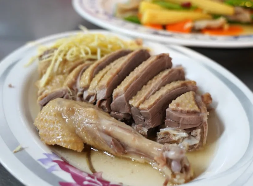 金山財神廟周邊景點:金山鴨肉
