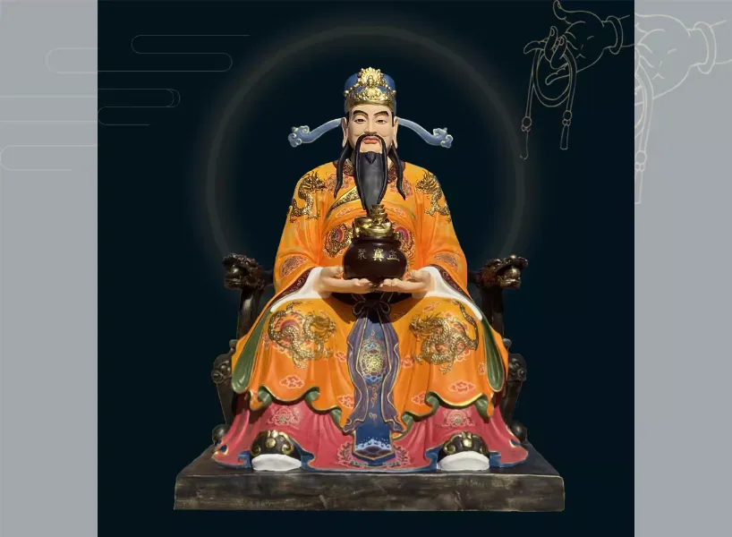 財神圖:比干