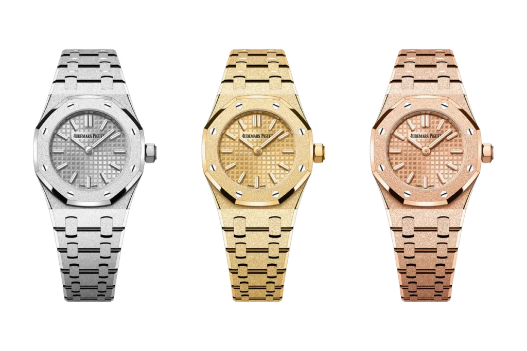 女友手錶推薦:Audemars Piguet Royal Oak Mini 霜金錶