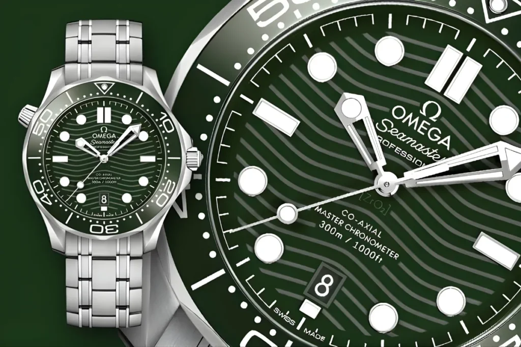 男錶推薦：OMEGA 歐米茄 Seamaster海馬綠面潛水錶